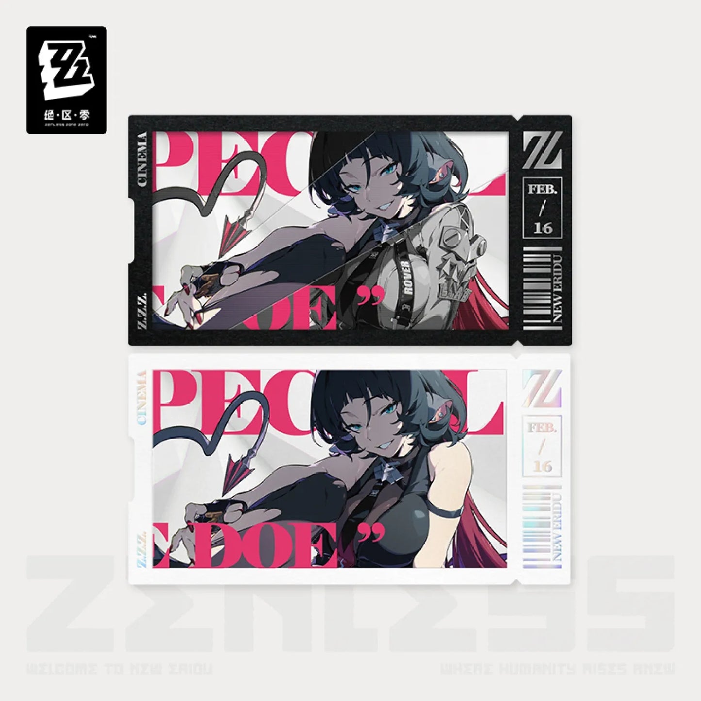 【Pre-Order】Zenless Zone Zero - Mindscape Cinema Collectible Card Set: Unknown Faction