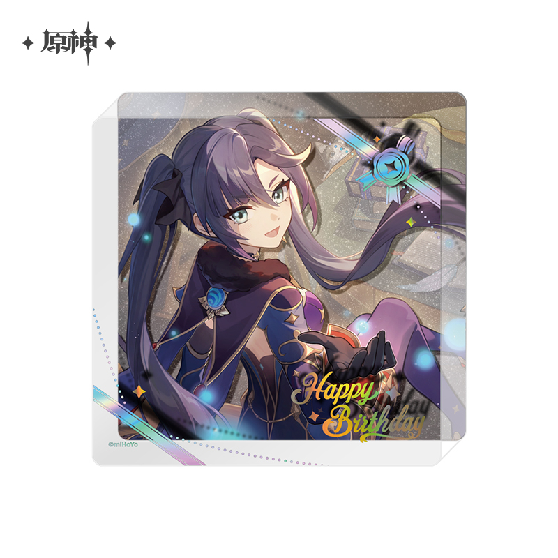 Genshin Impact - Day of Destiny Birthday Series Acrylic Coaster 2025