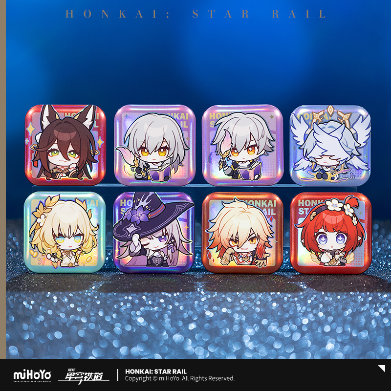 【Pre-Order】Honkai: Star Rail - Pom-Pom Gallery Square Badge