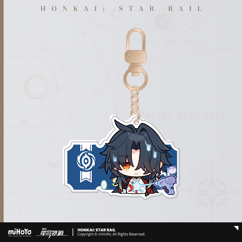 【Pre-Order】Honkai: Star Rail - Pom-Pom Gallery Acrylic Keychain