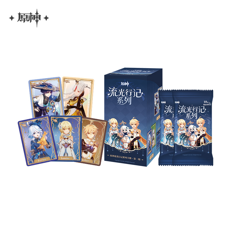 【Pre-order Deadline: MAY 7th】Genshin Impact - Glimmering Chronicle Series Collectible Cards
