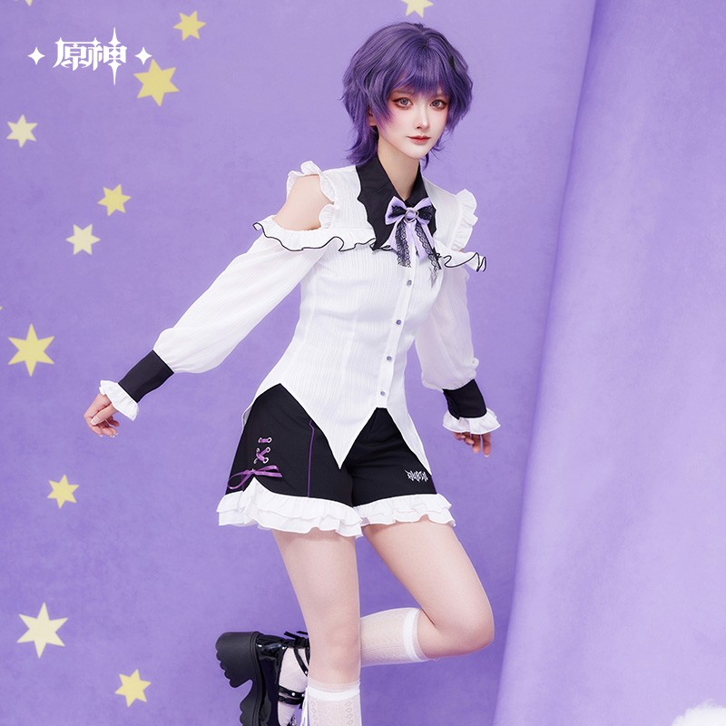 【Pre-order Deadline: JUNE 19TH】Genshin Impact - Durin Impression Coat Off-Shoulder Long-Sleeve Shirt