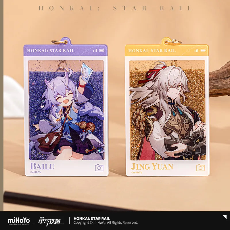 Honkai: Star Rail - Express Travel Acrylic Sanddrift Keychain