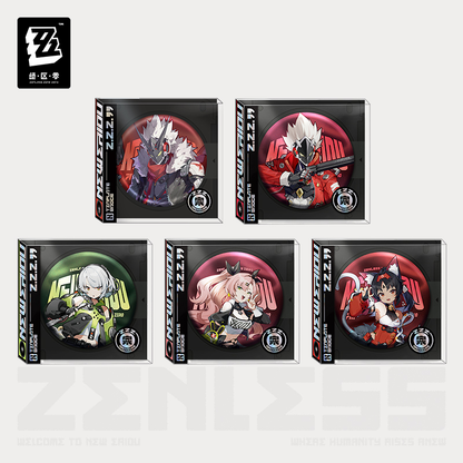 Zenless Zone Zero - Standing Design Series Badge : Cunning Hares