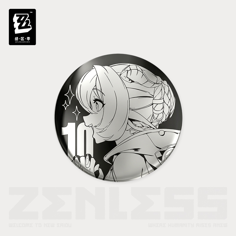 【Pre-Order】Zenless Zone Zero - Temporal Frequencies Series Vol.2: Mirror Metal Badge