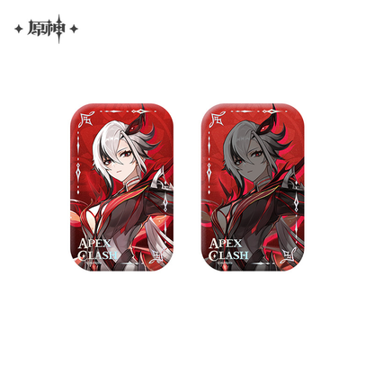 【Pre-Order】Genshin Impact – Apex of Battle Series Badge and Standee