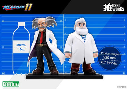 【Pre-order】MEGA MAN - DR. WILY, DR. LIGHT Figure(OSHI WORKS)