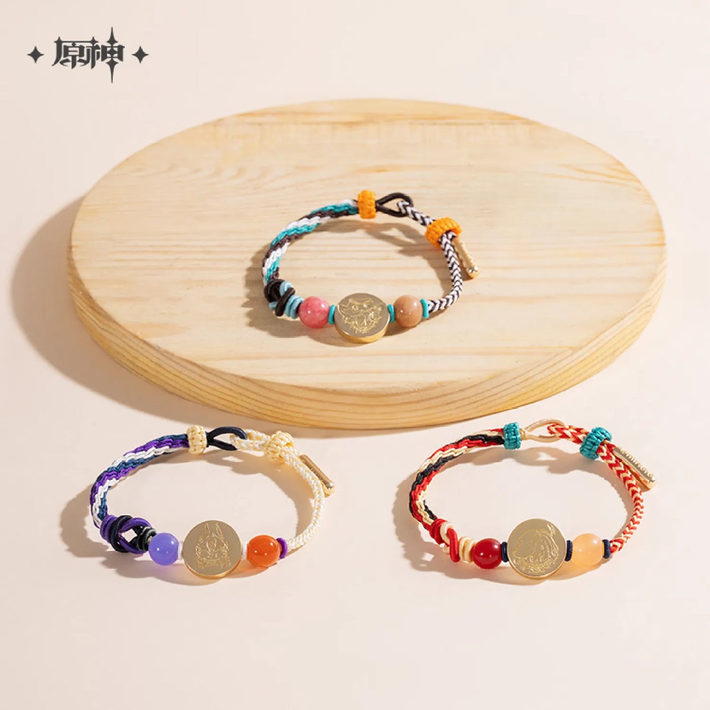 【Pre-order】Genshin Impact - Character Impression Series Bead Woven Rope Bracelet