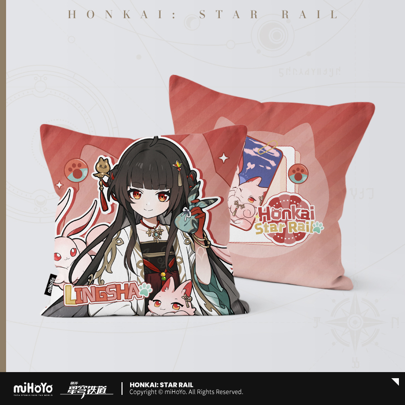 Honkai: Star Rail - Little Cat Series Square Pillow