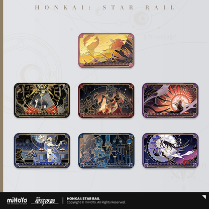 【Pre-order】Honkai: Star Rail - Manuscript of Era Nova Series Tinplate Badge