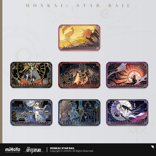 【Pre-order】Honkai: Star Rail - Manuscript of Era Nova Series Tinplate Badge