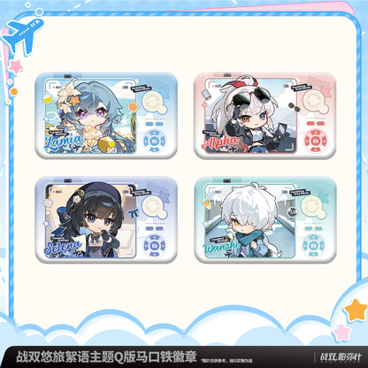 【Pre-Order】Punishing: Gray Raven Travelers' Musings Chibi Tinplate Badge