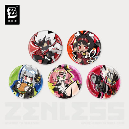 Zenless Zone Zero - New Eridu Series Chibi Badge : Cunning Hares