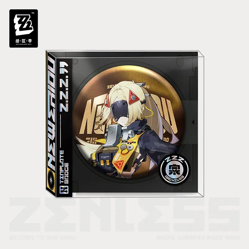 【Pre-Order】Zenless Zone Zero - Standing Design Series Tinplate Badge: Obol Squad
