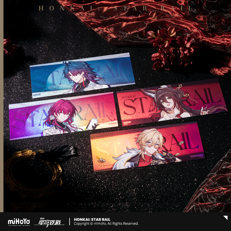 【Pre-Order】Honkai: Star Rail - Express Travel Series Laser Tickets