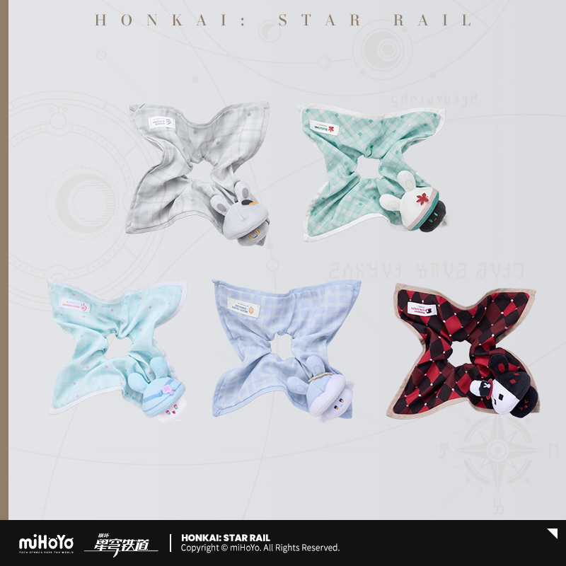【Pre-order】Honkai: Star Rail - Bunny Mushy & Mushy Bunny Series Plush Scrunchie