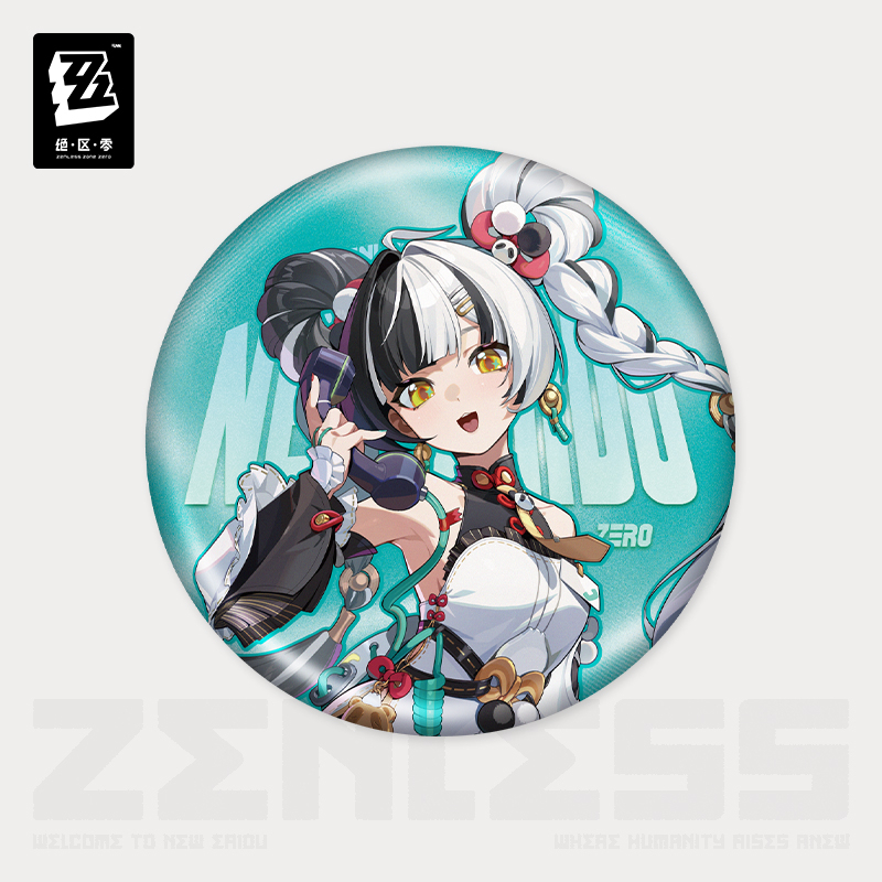 【Pre-Order】Zenless Zone Zero - Standing Design Series Tinplate Badge: Krampus Compliance Authority