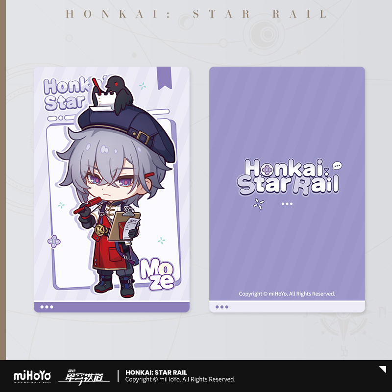 【Pre-Order】Honkai: Star Rail - Delicious Enjoyment Series Chibi Laser Card