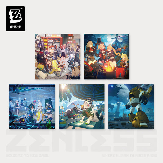【Pre-Order】Zenless Zone Zero - New Eridu Series Image Collectible Transparent Card Set Vol.3