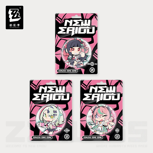 【Pre-Order】Zenless Zone Zero - New Eridu Series Chibi Badge: Angels of Delusion