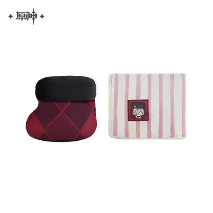 【Pre-Order】Genshin Impact - House of the Hearth Winter Series Throw Pillow and Blanket Set