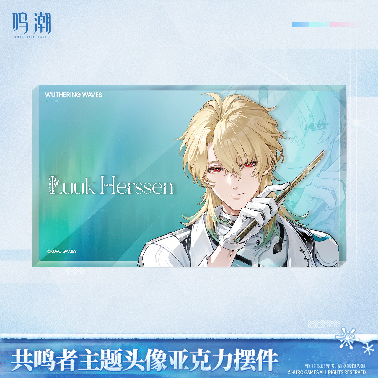 【Pre-Order】Wuthering Waves - Resonator Themed Avatar Reflective Badge Ver.6