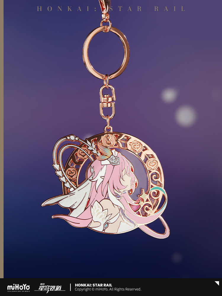 【Pre-Order】Honkai: Star Rail - Cyrene Impression Series Quicksand Metal Kaychain