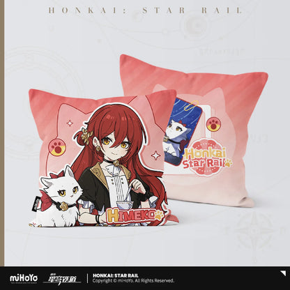 Honkai: Star Rail - Little Cat Series Collection Card Square pillow