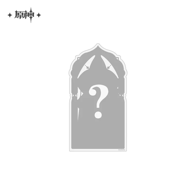 Genshin Impact – Frost and Flame Series Translucent Acrylic Standee Blind Box