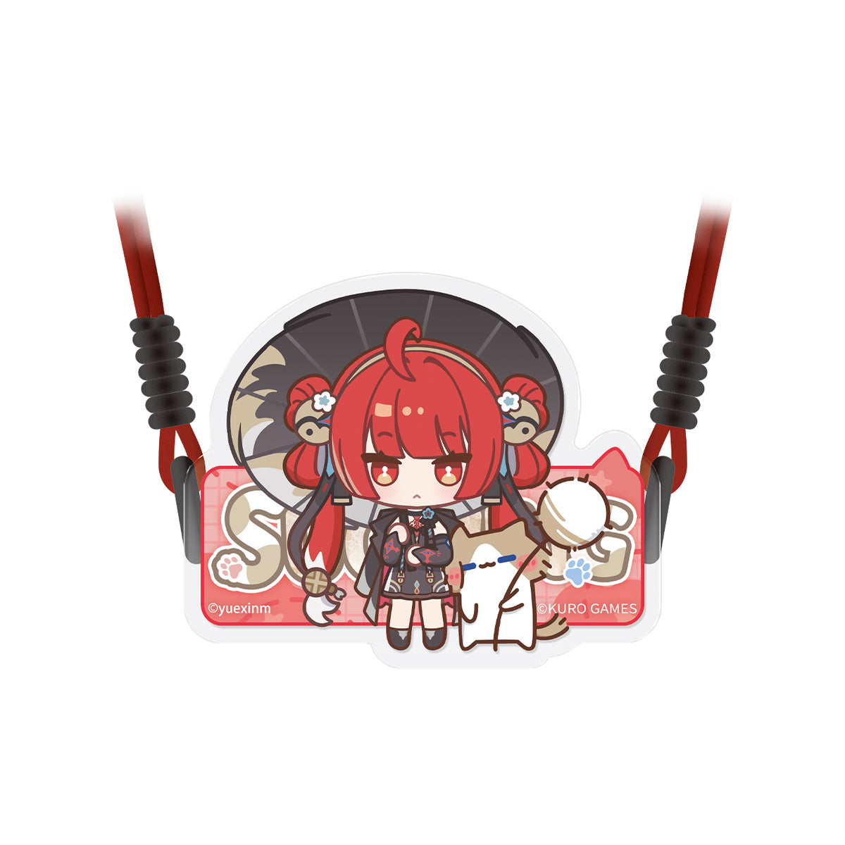 【Pre-Order】Wuthering Waves × YUE XIN MEOW - Daily Resonance Themed Acrylic Phone Grip