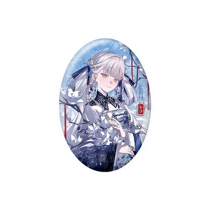 【Pre-Order】Wuthering Waves - Porcelain Radiance Series Tin Badge