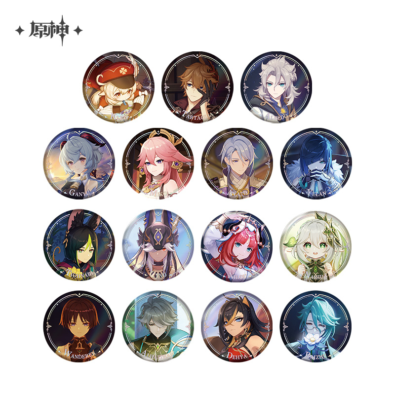 Genshin Impact - Character PV Badges