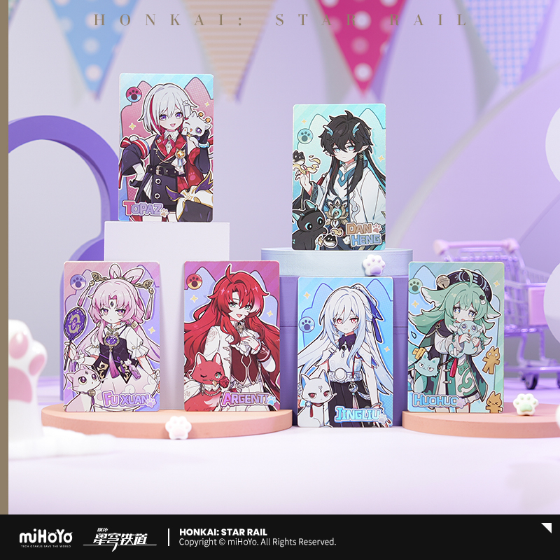 【Pre-Order】Honkai: Star Rail - Little Cat Series Collection Card