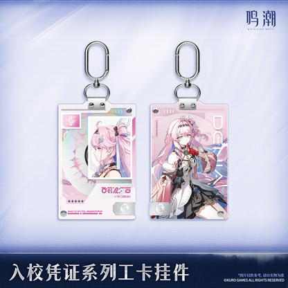 【Pre-Order】Wuthering Waves - Entry Permit Series ID Card Keychain Ver.4