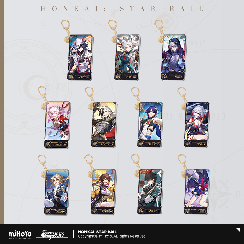 Honkai: Star Rail - Standing Design Series Keychain - The Hunt