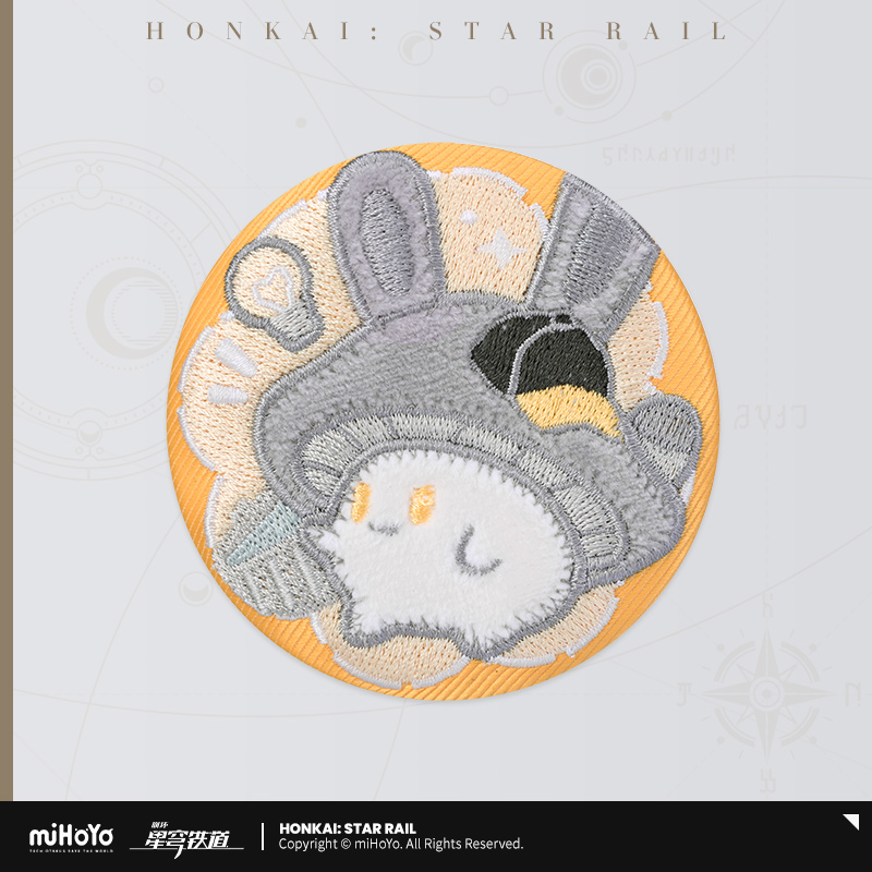 【Pre-order】Honkai: Star Rail - Bunny Mushy & Mushy Bunny Series Embroidered badge