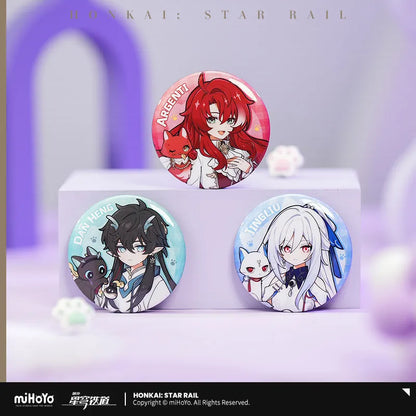 Honkai: Star Rail - Little Cat Series Tinplate Badge