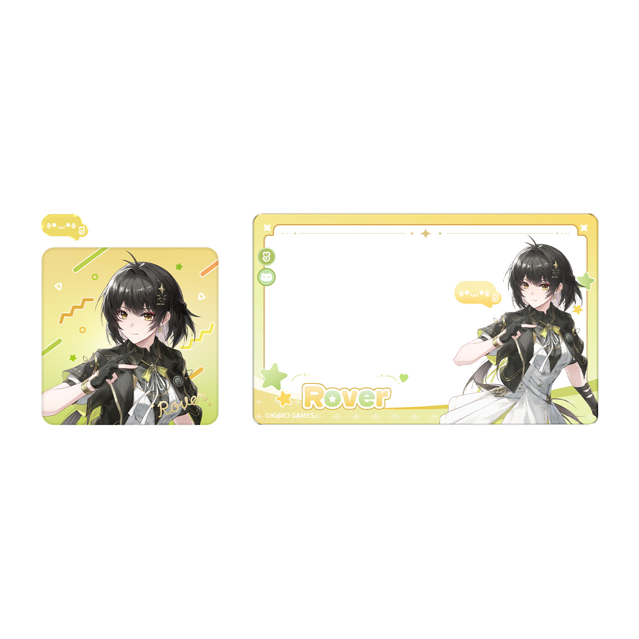 【Pre-Order】Wuthering Waves - Two Yeah Series Badge & Acrylic Clear Card Set