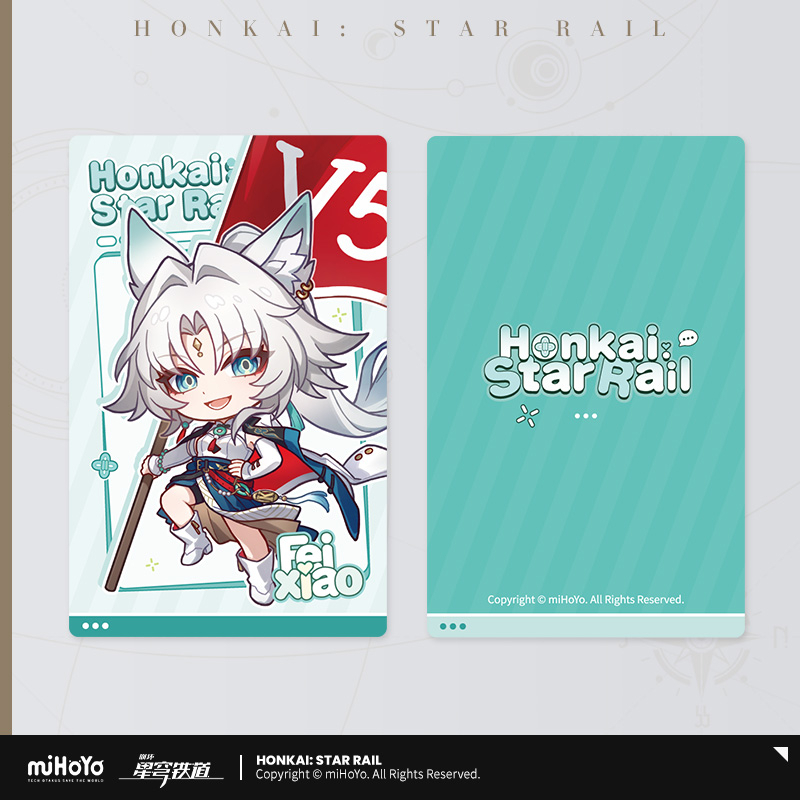 【Pre-Order】Honkai: Star Rail - Delicious Enjoyment Series Chibi Laser Card