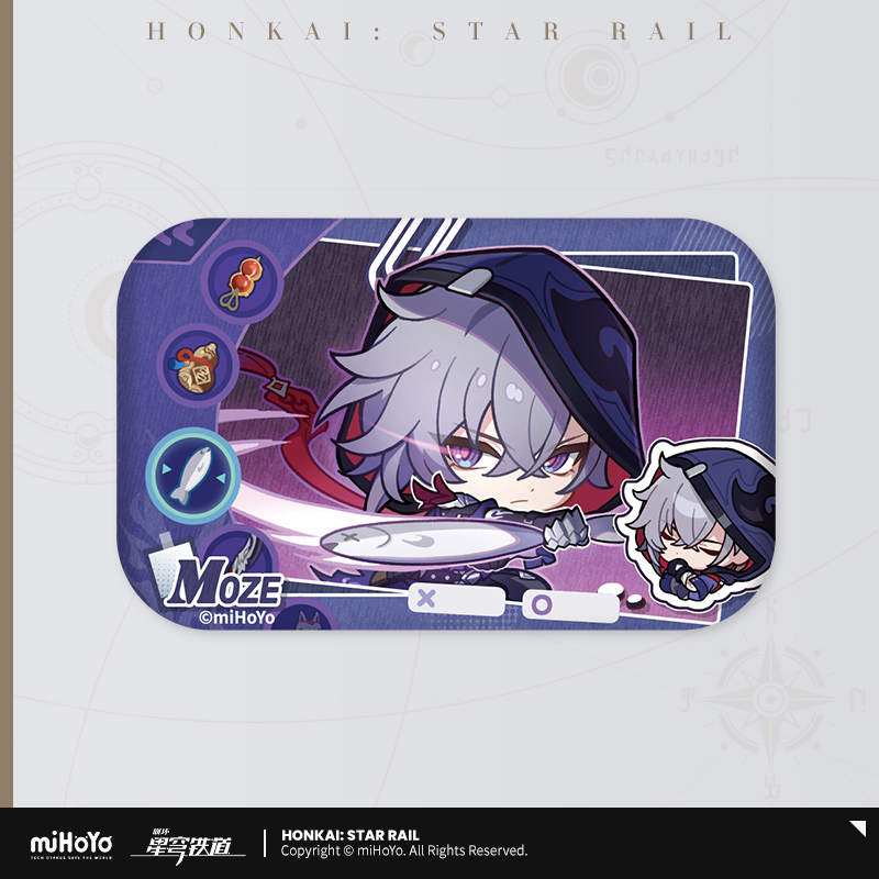 【Pre-Order】Honkai: Star Rail - Pom-Pom Photo Album Series Tinplate Badge