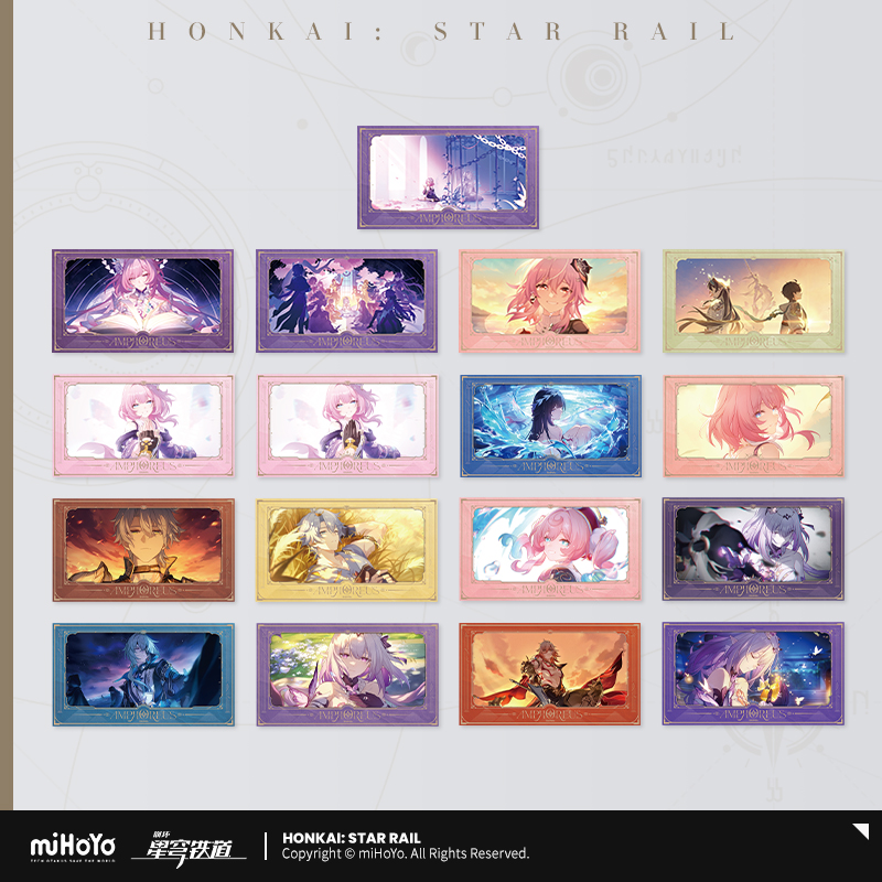 【Pre-Order】Honkai: Star Rail - The Memories We Share Series Film Card