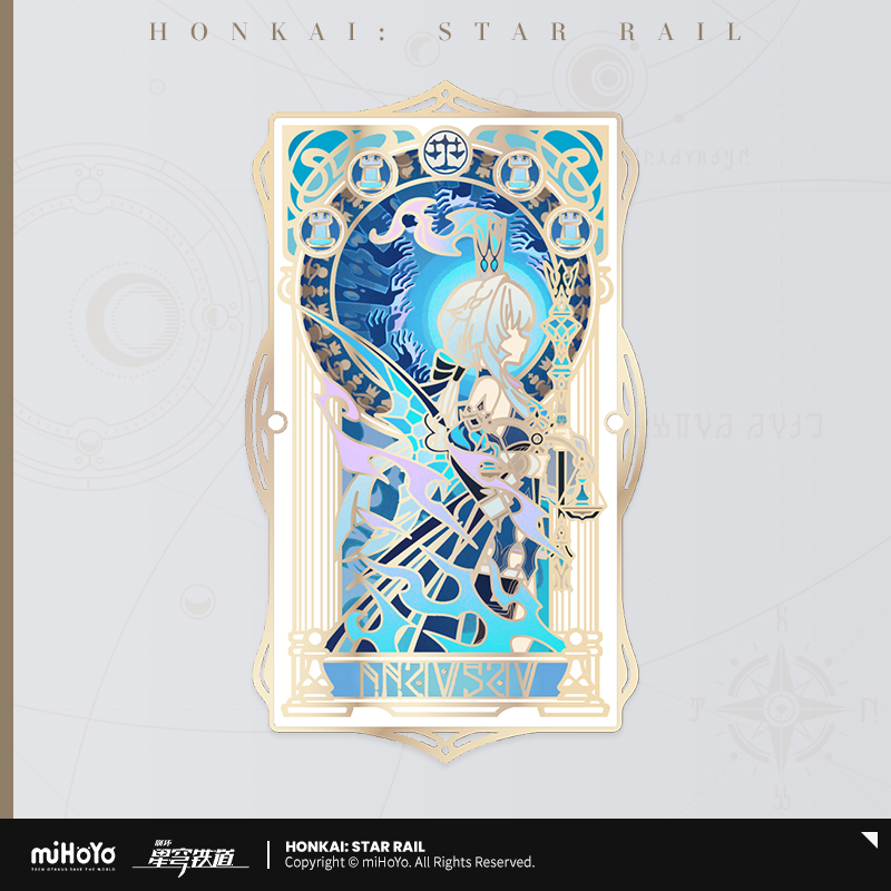 【Pre-Order】Honkai: Star Rail -As I've Written Series Metal Bookmark