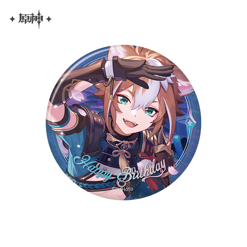 【Pre-Order】Genshin Impact - Day of Destiny Birthday Series Badge 2025