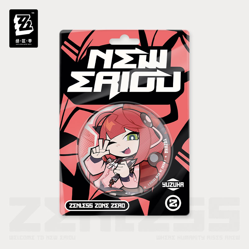 【Pre-order】Zenless Zone Zero - New Eridu Series Chibi Tinplate Badge: Spook Shack