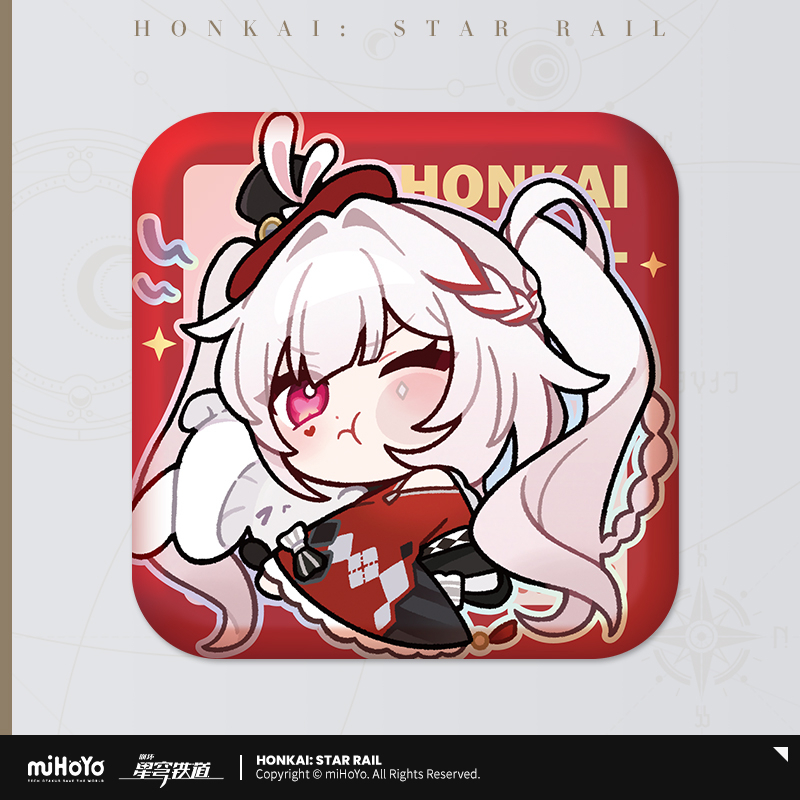 【Pre-Order】Honkai: Star Rail - Pom-Pom Gallery Square Badge
