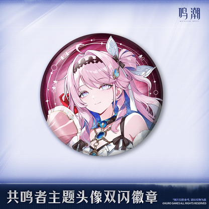 【Pre-Order】Wuthering Waves - Resonator Themed Avatar Reflective Badge Ver.8