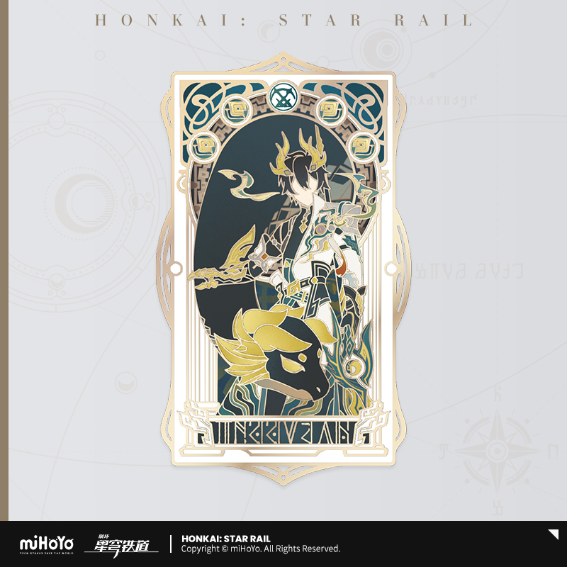 【Pre-Order】Honkai: Star Rail -As I've Written Series Metal Bookmark