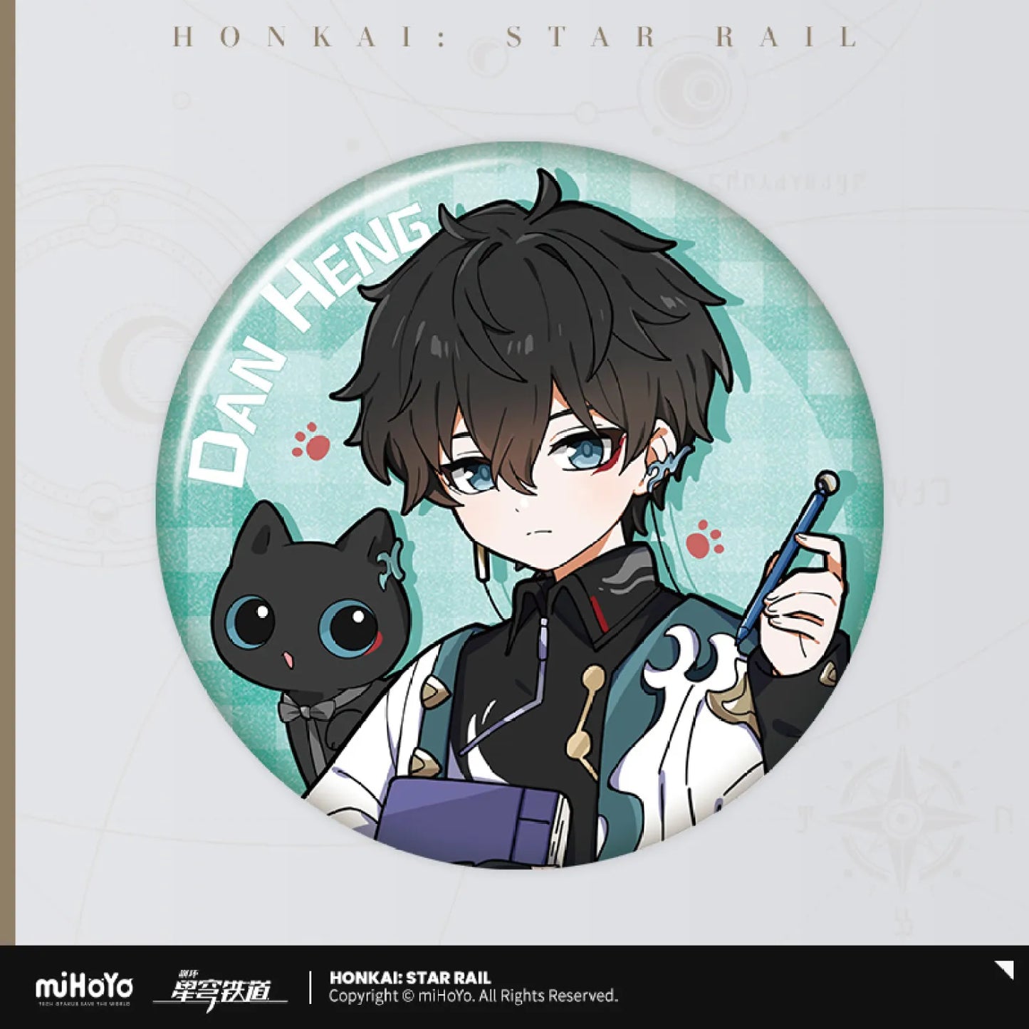 Honkai: Star Rail - Little Cat Series Tinplate Badge