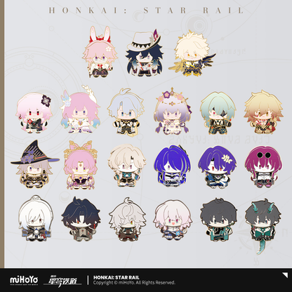 【Pre-Order】Honkai: Star Rail - Chibi Plushie Series Metal Badge
