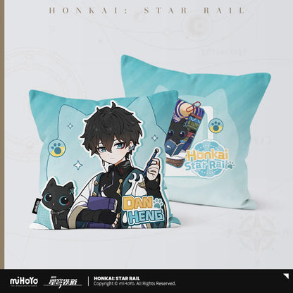 Honkai: Star Rail - Little Cat Series Collection Card Square pillow